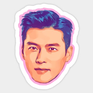 Hyun Bin - Korean Actor Sticker